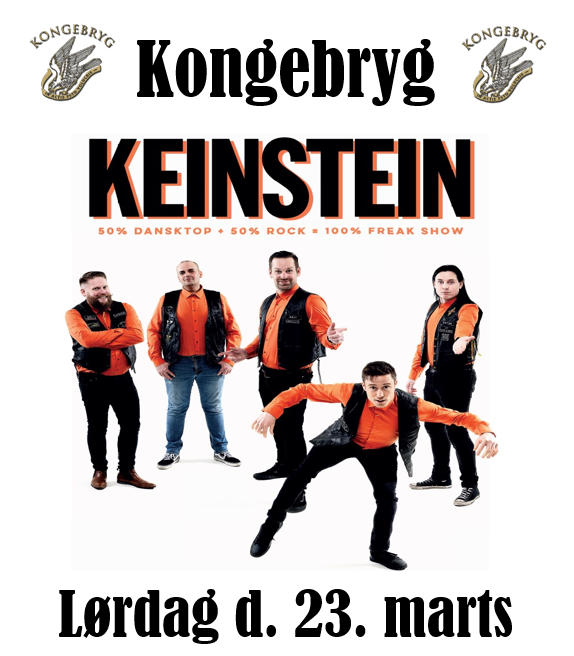 Keinstein // Kongebryg lørdag d. 23. marts kl. 20:00. Billetter