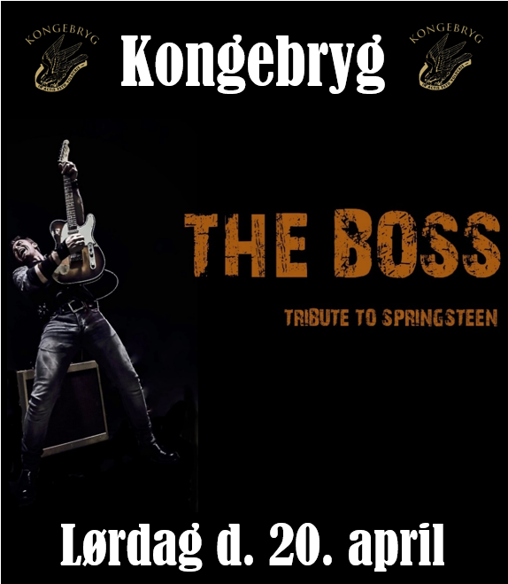 The Boss/Tribute to Springsteen // Kongebryg lørdag d. 20. april kl. 20:00. Billetter