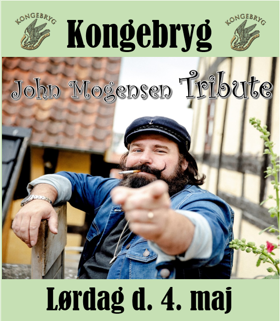 John Mogensen Tribute // Kongebryg lørdag d. 4. maj kl. 20:00. Billetter